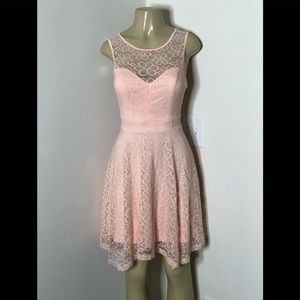 Nikibiki Pink floral lace Dress